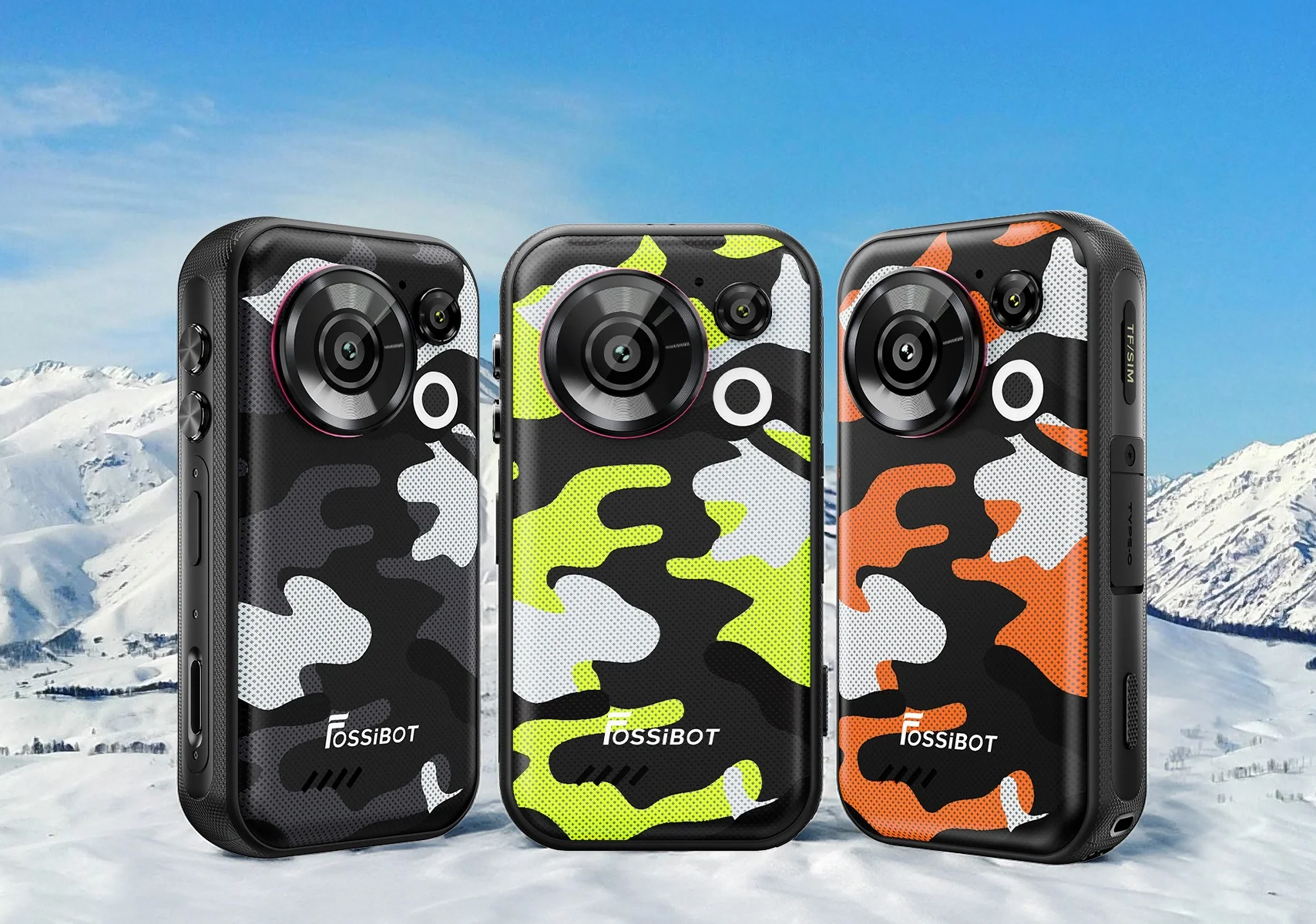 Смартфон и экшн-камера FOSSiBOT F116 Pro